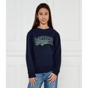 Bluzy dla dziewczynek - Lacoste Bluza | Regular Fit - miniaturka - grafika 1