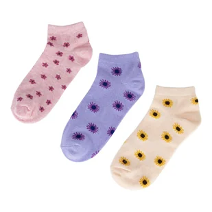 Jenny 7KB-001-SS25 (3-PACK) Beżowy - Skarpetki dla dzieci - miniaturka - grafika 1