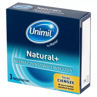 Unimil Natural 3 szt - prezerwatywy  << DYSKRETNIE   |   DOSTAWA 24h   |  GRATISY - Prezerwatywy - miniaturka - grafika 2