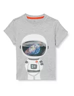 Bluzki dla niemowląt - ZIPPY Koszula dziecięca uniseks, jasnoszary melanżowy, 12 Miesiące - miniaturka - grafika 1