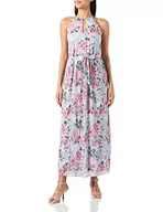 Sukienki - Vila Damska sukienka VIJULIETTE Plisse Ankle Dress/BM/DC, Kentucky Blue/AOP:Flowers, 34, Kentucky Blue/Aop:Flowers, 34 - miniaturka - grafika 1