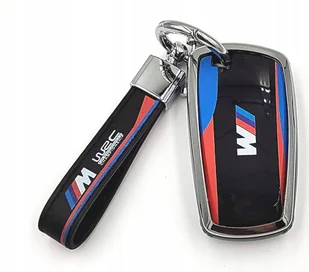 BMW etui M-Power MOCNE etui na kluczyk pilot + BRELOK M-PERFORMANCE - Akcesoria motoryzacyjne - miniaturka - grafika 1