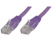 Patchcordy - MicroConnect RJ-45/RJ-45 kat.6 0.3m Fioletowy UTP6003P - miniaturka - grafika 1