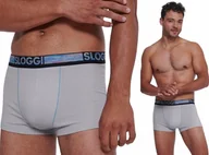 Majtki męskie - BOKSERKI MĘSKIE Majtki męskie Sloggi Men GO ABC Natural Hipster 2P L - miniaturka - grafika 1