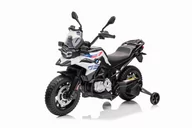 Pojazdy elektryczne dla dzieci - Pojazd Motor Bmw F850 Gs Biały - miniaturka - grafika 1