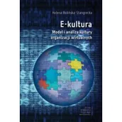 Ekonomia - Bulińska-Stangrecka Helena E-kultura. Model i analiza kultury organizacji wirtualnych - miniaturka - grafika 1