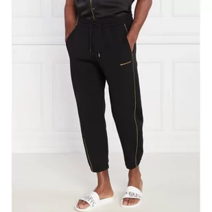 Emporio Armani Spodnie dresowe | Regular Fit - Dresy męskie - miniaturka - grafika 1