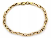 Bransoletki - Złota Bransoletka 585 Ankier Do Charms 14Kt - miniaturka - grafika 1