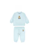 Kombinezony dla dzieci - Completo Bambino Moschino MMK05E_CIELO - miniaturka - grafika 1