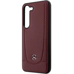 Mercedes MEHCS23SARMRE S23 S911 czerwony/red hardcase Leather Urban Bengale - Etui i futerały do telefonów - miniaturka - grafika 6
