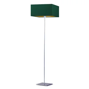 Nowoczesna lampa podłogowa z abażurem PRAGA GOLD - Lampy stojące - miniaturka - grafika 1