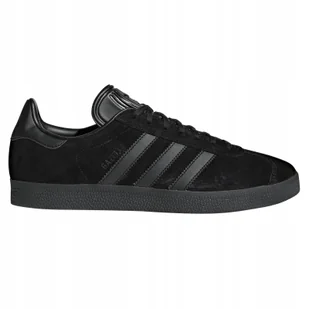 Buty męskie trampki sportowe adidas Gazelle Originals CQ2809 czarne 45 1/3 - Buty sportowe męskie - miniaturka - grafika 1