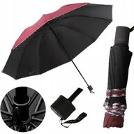 Parasole - Parasol składany porządny xl duży antypoślizgowa rączka - miniaturka - grafika 1