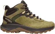 Buty trekkingowe męskie - Buty męskie MERRELL SPEED STRIKE 2 LEATHER MID WATERPROOF J038077 44 - miniaturka - grafika 1