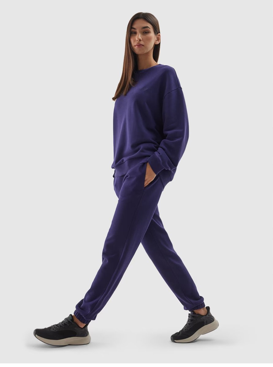 SPODNIE UNISEX 4F DRESOWE OVERSIZE TTROU0826 AW24 S