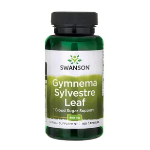 SWANSON Gymnema Sylvestre 400mg - (100 kap) - Suplementy naturalne - miniaturka - grafika 1