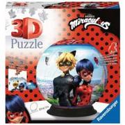 Puzzle - Ravensburger Puzzle 3D 72 elementy. Miraculous - miniaturka - grafika 1