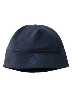 Jack Wolfskin Czapka beanie "Real Stuff" w kolorze granatowym - Czapki damskie - miniaturka - grafika 1