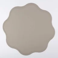 Obrusy i serwetki - Mata kwiatek 38 cm szary - miniaturka - grafika 1