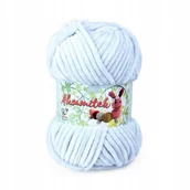 Pasmanteria - Włóczka Aksamitek Opus kolor JASNY NIEBIESKI 808 - miniaturka - grafika 1