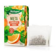 Herbata - Herbapol Herbata (20t) ziołowo-owocowa Mięta z pomarańczą i mango 30g - miniaturka - grafika 1