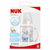 Butelki dla niemowląt - Nuk Butelka 6m z uchwytem First Choice Osiołek 10743945 150 ml - miniaturka - grafika 1