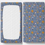 Prześcieradła dla dzieci - PRZEŚCIERADŁO Z GUMKĄ 60x120 BAMBUS 100% DO ŁÓŻECZKA - FERETTI - miniaturka - grafika 1