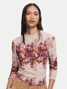 Desigual Bluzka Tottori 24WWBW03 Różowy Regular Fit - Bluzki damskie - miniaturka - grafika 1