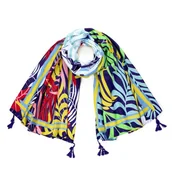 Apaszki i szaliki damskie - Szal Tropical Summer - Art of Polo - miniaturka - grafika 1