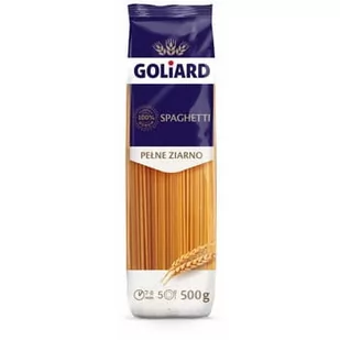 GOLIARD MAKARON SPAGHETTI PEŁNE ZIARNO 500G 73148785 - Makaron - miniaturka - grafika 1
