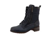 Botki damskie - Mustang botki damskie 15M0062001, rozmiar:38 EU, kolor:Niebieski - miniaturka - grafika 1