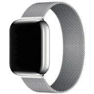 Akcesoria do smartwatchy - Pasek LUNA do Apple Watch 3/4/5/6/7/8/SE (42/44/45mm) A00124 Srebrny - miniaturka - grafika 1