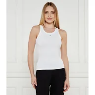 Koszulki i topy damskie - Calvin Klein Top Slim Fit - miniaturka - grafika 1