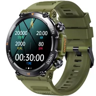Smartwatch - Rubicon RNCE95 Zielony - miniaturka - grafika 1