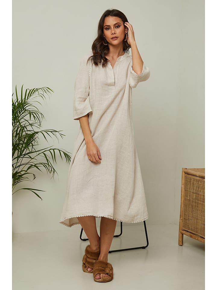 Joséfine Lniana sukienka 