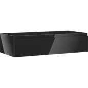 Szafki łazienkowe - Mexen Orio szafka łazienkowa podumywalkowa 100 cm, 1 szuflada, czarna połysk - 91A10-10023-1-BF70 - miniaturka - grafika 1