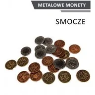 Akcesoria do gier planszowych - Rebel Gra Drawlab Entertainment Metalowe Monety Smocze zestaw 24 monet) - miniaturka - grafika 1