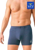 Majtki męskie - SZORTY KEY MXH-331 A26 (kolor turkus, rozmiar XXL) - miniaturka - grafika 1