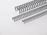 Grzbiety do bindownic - Renz preferencyjny ring wire drut grzebień do łączenia elementów w 3: 1, podziału 34 pętli, średnica 9.5 MM, 3/8 cala, czarny 4029126104306 - miniaturka - grafika 1