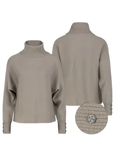 Eight2Nine Golf w kolorze jasnobrązowym - Swetry damskie - miniaturka - grafika 1