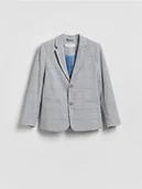 Kurtki i płaszcze dla chłopców - Reserved - Elegancka marynarka - jasnoszary - miniaturka - grafika 1