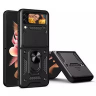 Etui i futerały do telefonów - Tech-Protect Etui CamShield Pro do Samsung Galaxy Z Flip 4 Czarny - miniaturka - grafika 1