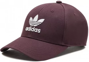 adidas Trefoil Baseball Cap HL9328, Mężczyzna, Czapka z daszkiem, Bordowy - Czapki męskie - miniaturka - grafika 1