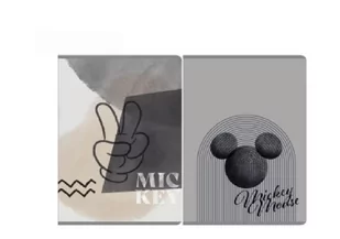Zeszyt A5/80 kartek Kratka Mickey Mix kolorów - Zeszyty szkolne - miniaturka - grafika 1