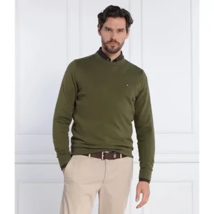 Tommy Hilfiger Sweter | Regular Fit | z dodatkiem kaszmiru - Swetry męskie - miniaturka - grafika 1