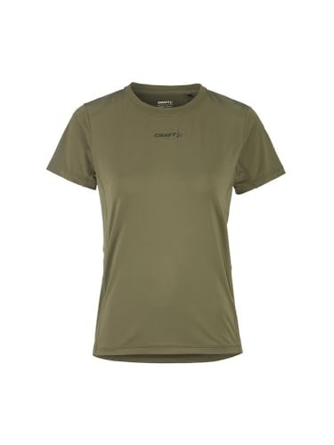 Craft Damska koszulka sportowa ADV Essence SS Tee 2 RIFT – ergonomiczna koszulka treningowa M z wstawkami z siateczki – trwały top z krótkim rękawem do treningu i fitnessu