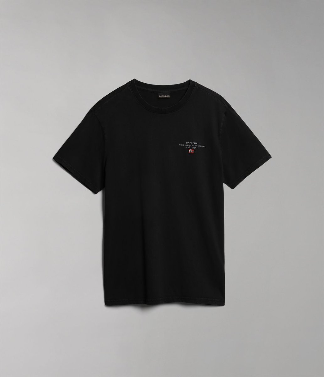 t-shirt uomo napapijri selbas np0a4gbq 041 black