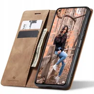 Etui i futerały do telefonów - Spacecase Etui Wallet Mi 11 Lite/5G NE light brown - miniaturka - grafika 1