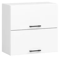 Szafki kuchenne - Biała górna szafka wisząca z podwójnym frontem 60 cm A1-G59 - miniaturka - grafika 1