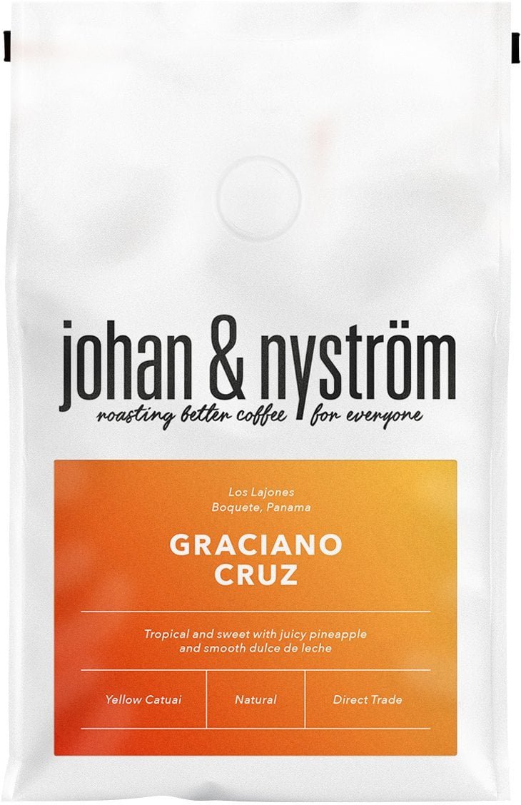 Kawa ziarnista Johan & Nyström kawa ziarnista Panama Graciano Cruz Los Lajones Filter 250 g